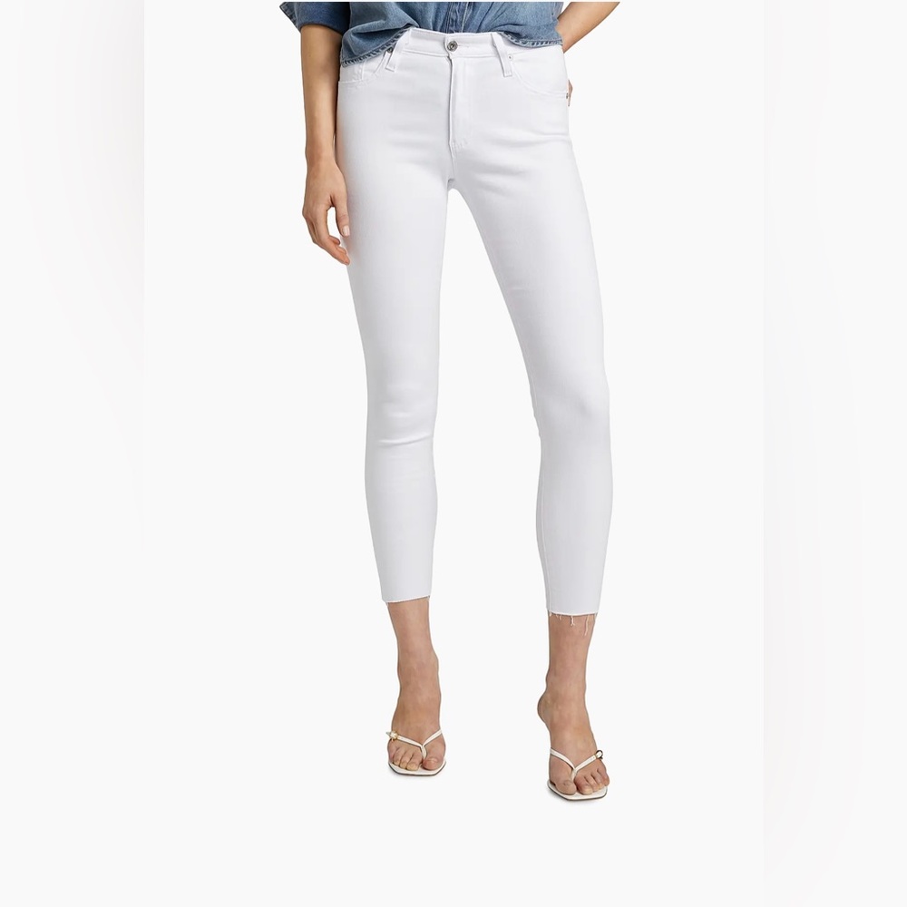 AG white Women's Skinny Jeans 27r nwt